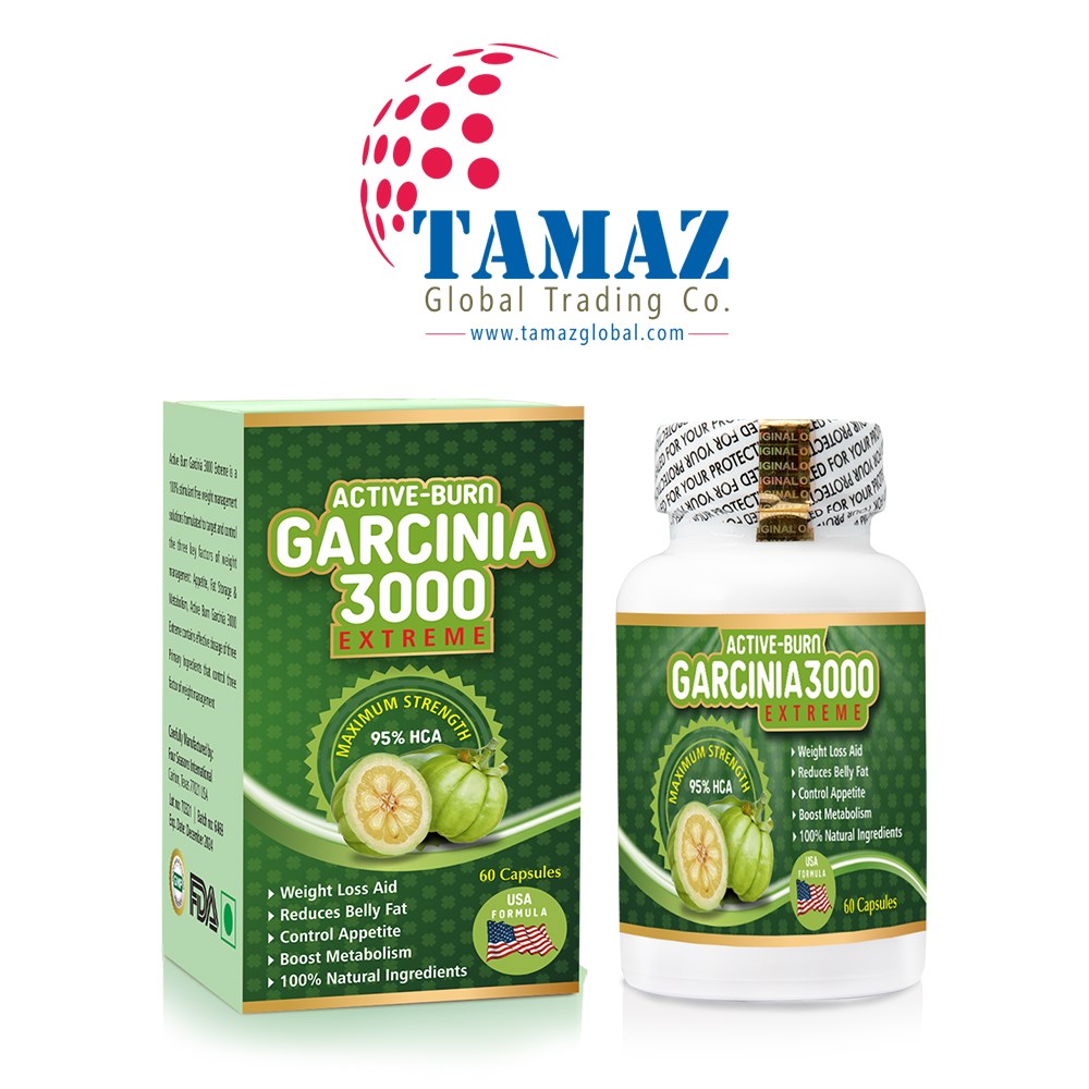 Active Burn Garcinia 3000 Extreme Weight Loss Capsules