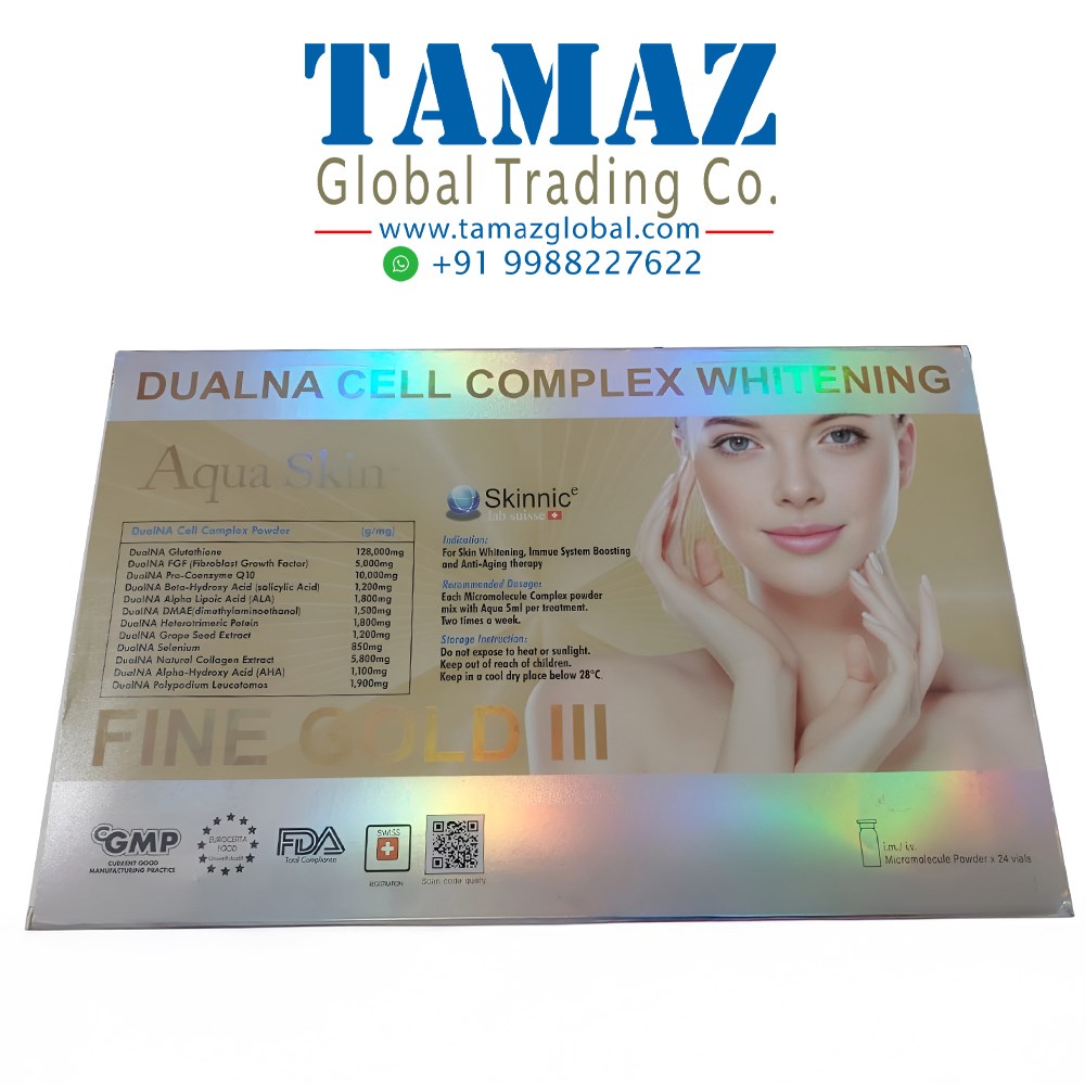 Aqua Skin Fine Gold III Glutathione Whitening Injection