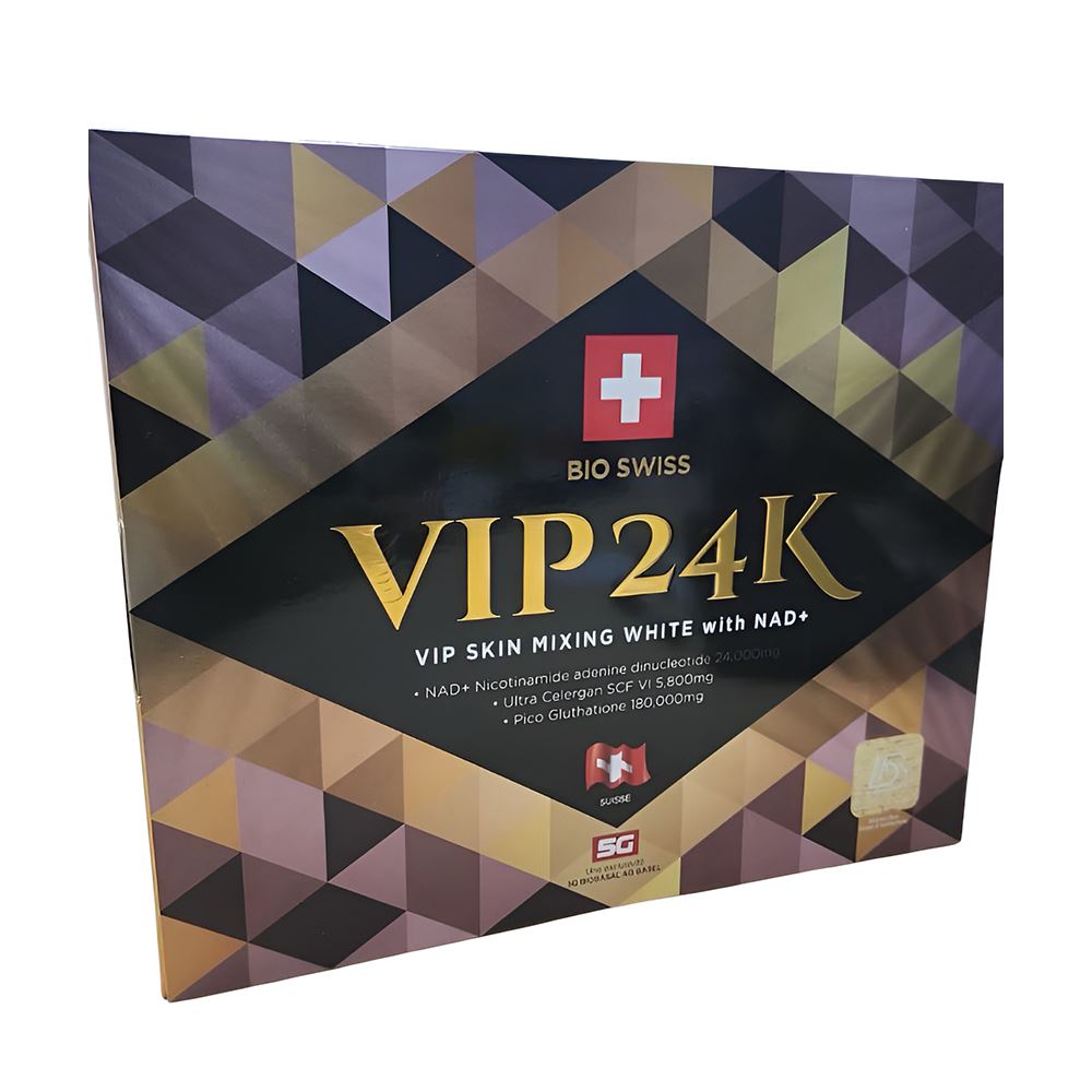 Bio Swiss VIP 24K Glutathione Injection With NAD+