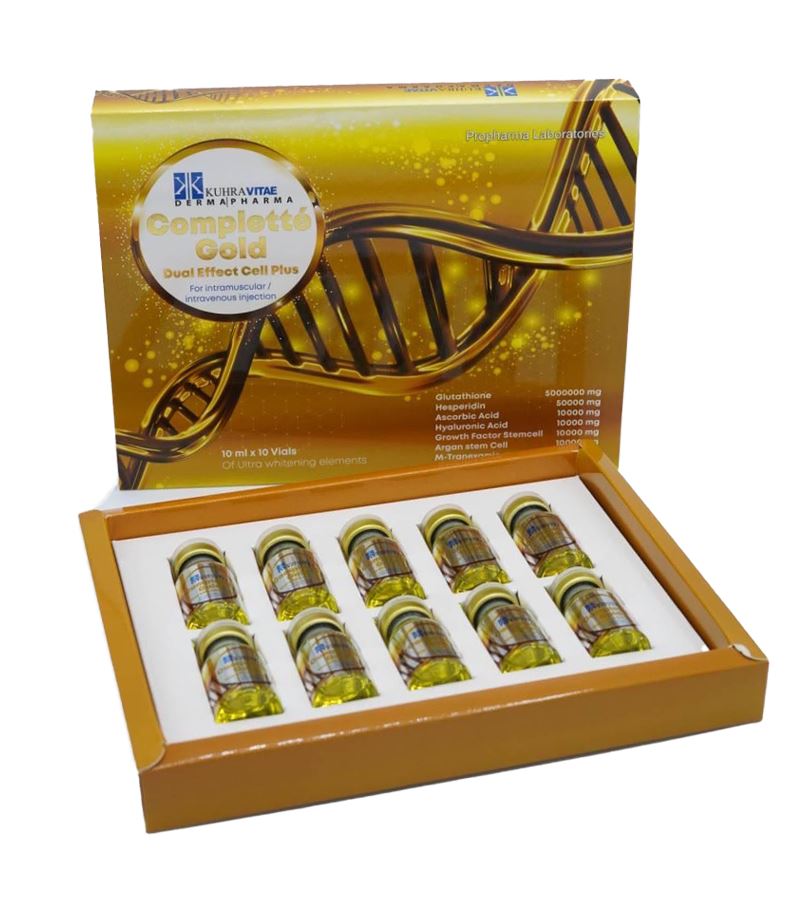 Complete Gold Dual Effect Cell Plus Glutathione Injection