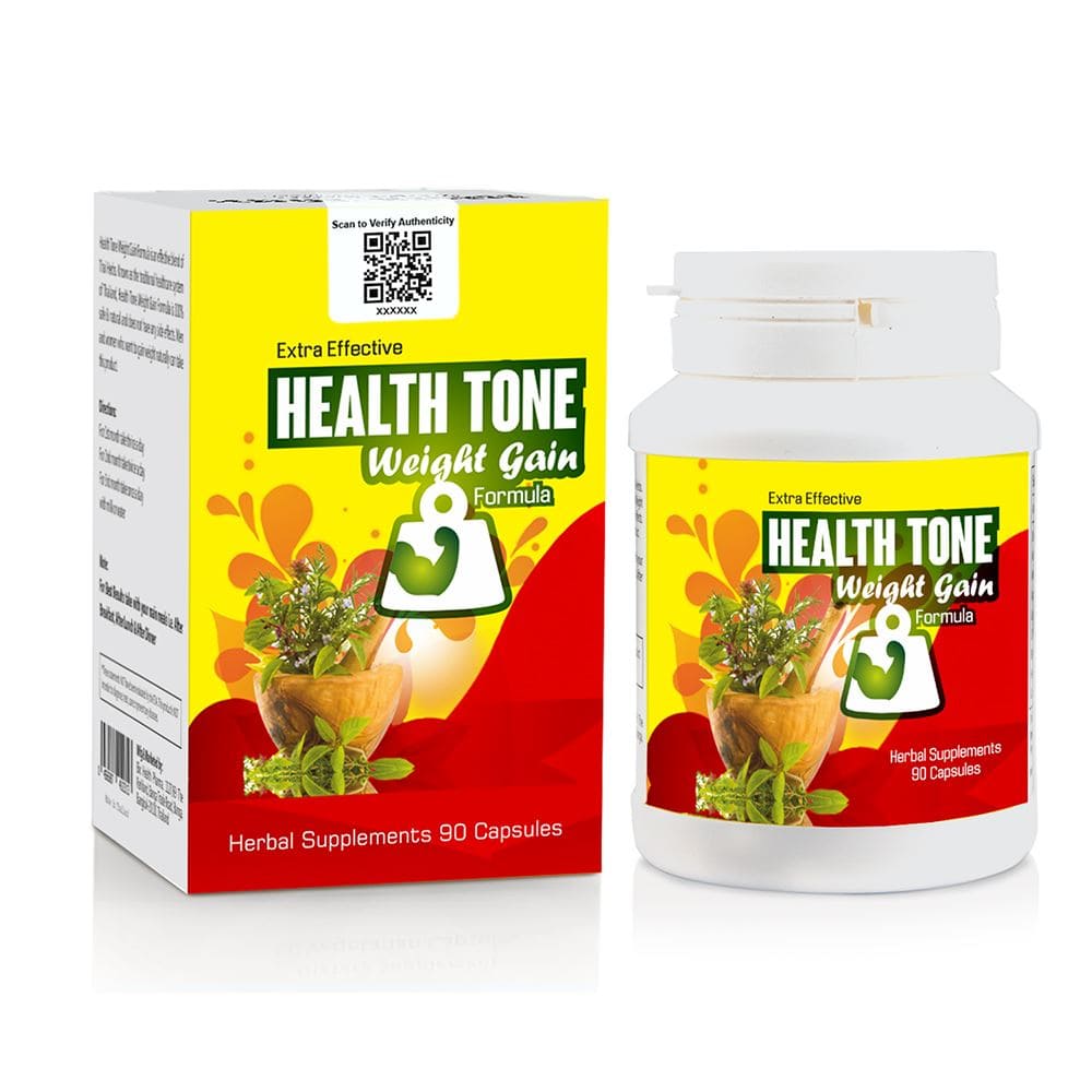 Extra Effective Health Tone Weight Gain Capsules 1000mg 