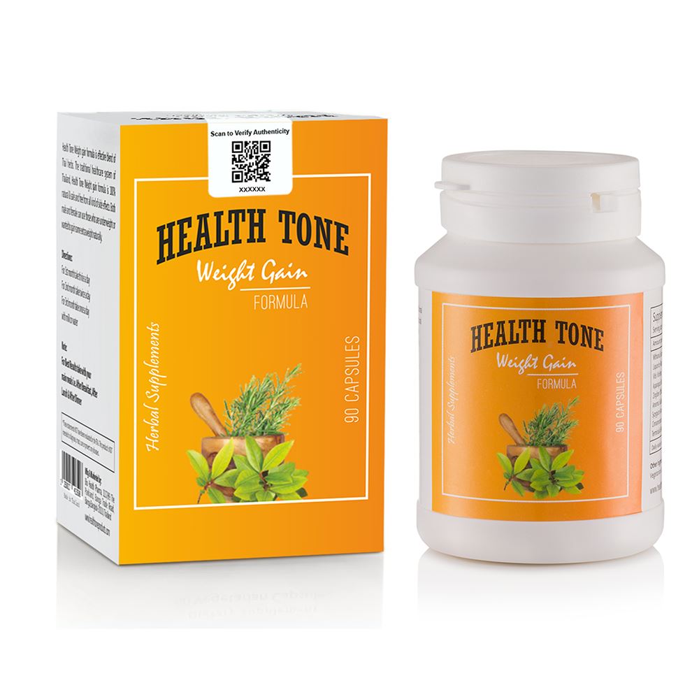 Health Tone Weight Gain Formula 500mg 90 Capsules