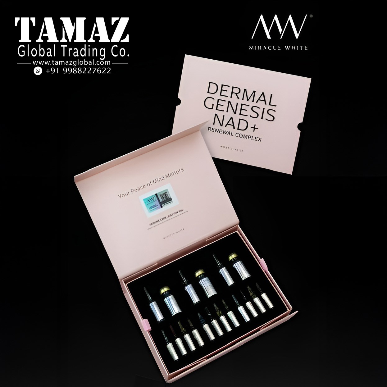 Miracle Dermal Genesis NAD+ Renewal Complex Glutathione Injection