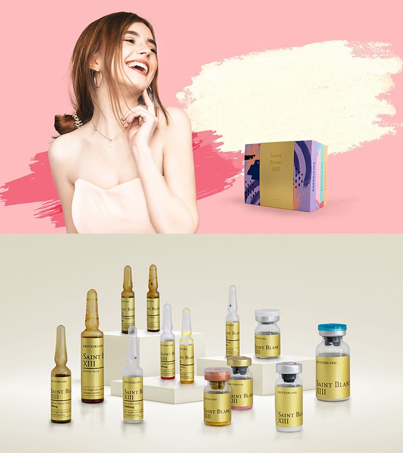 Saint Blanc Glutathione Skin Whitening Injection