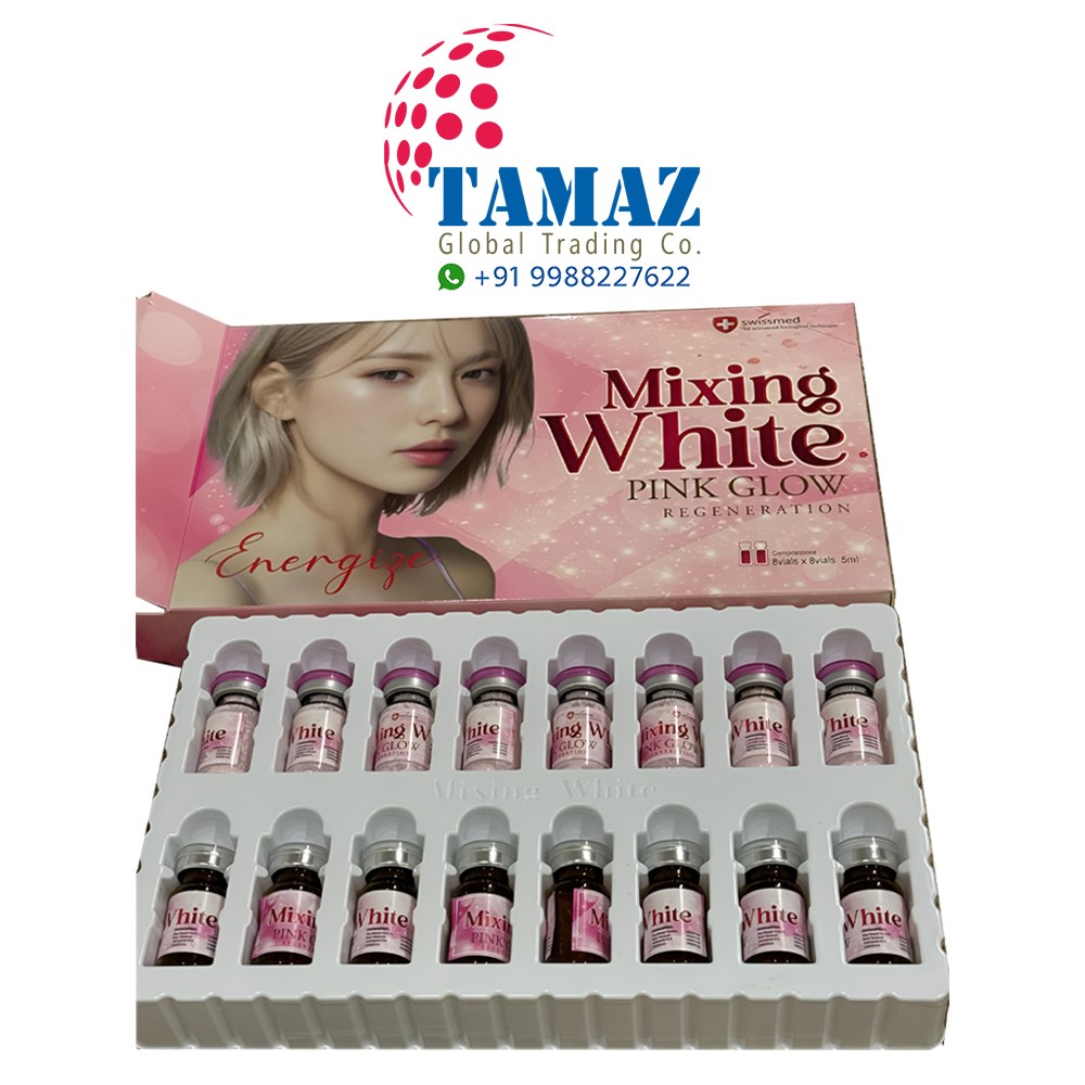 Swismed Mixing White Pink Glow Glutathione Injection 