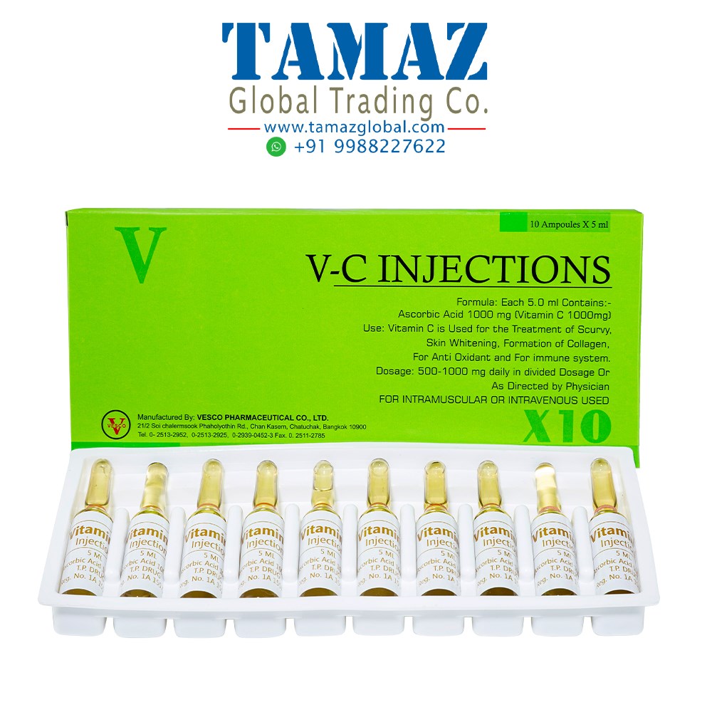 Vitamin C Injection By Vesco Pharma VC Vitamin C 1000mg