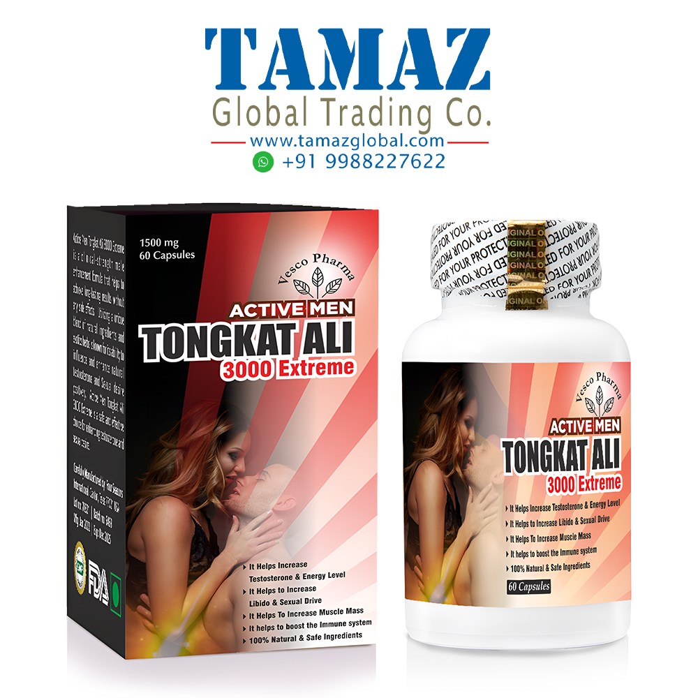 Vesco Pharma Active Men Tongkat Ali 3000 Extreme
