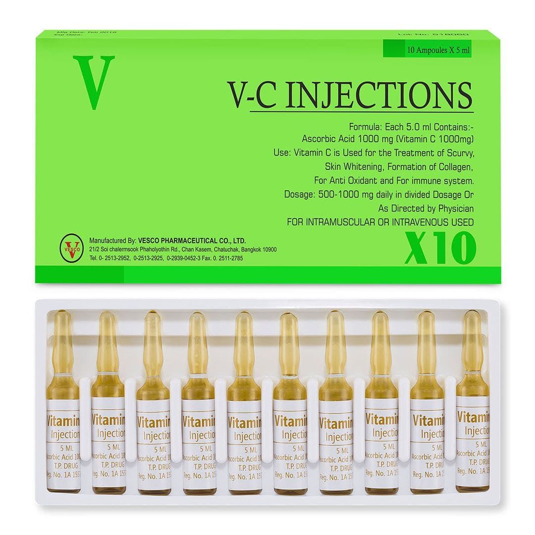 Vitamin C Injection By Vesco Pharma VC Vitamin C 1000mg
