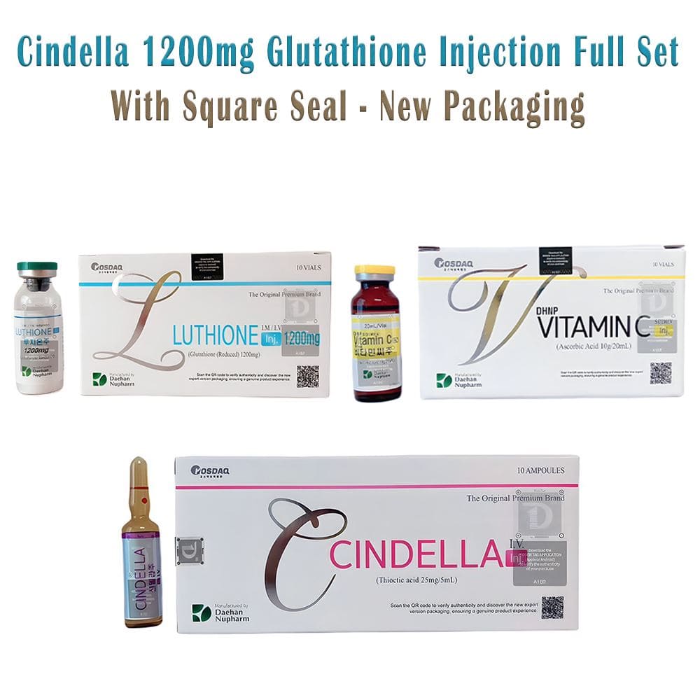 Cindella 1200mg Glutathione Injections Full Set